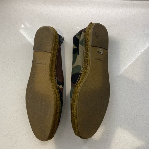 YSL espadrilles. Rare. Black leather. Lightly worn. Size 45. - Picture 9 of 9